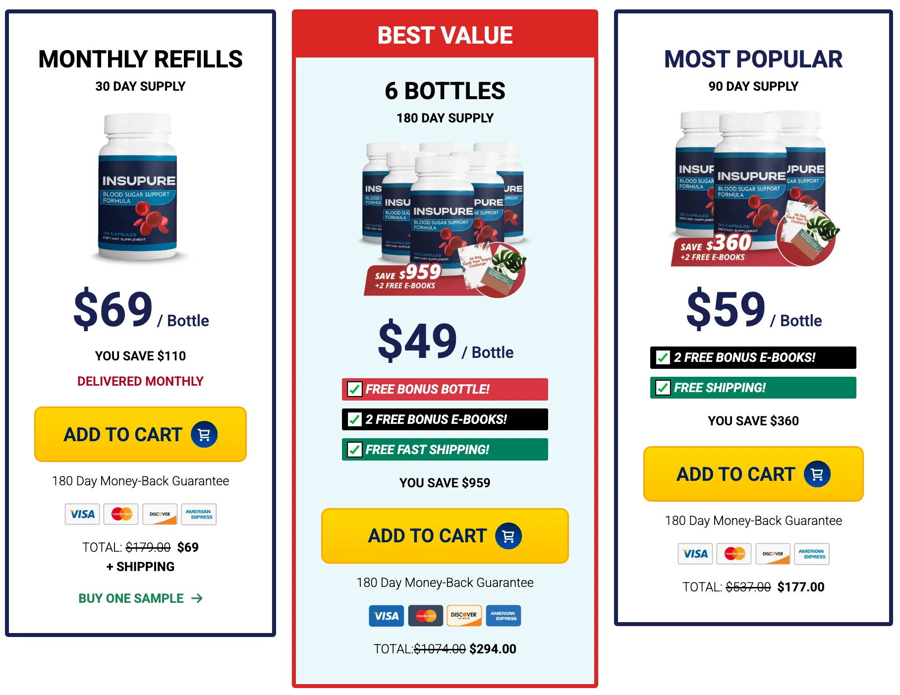 insupure buy
